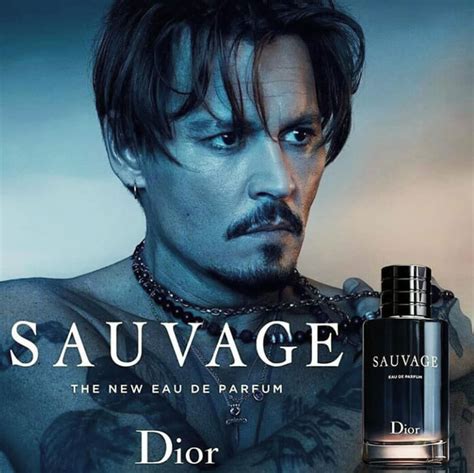 perfume de dior hombre johnny depp|Johnny Depp cologne Dior sauvage.